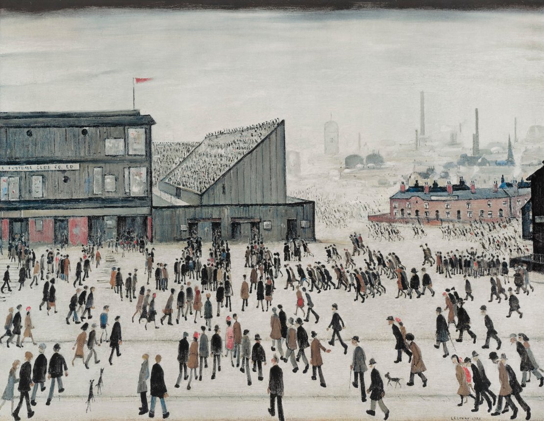 LS Lowry, Going to the Match